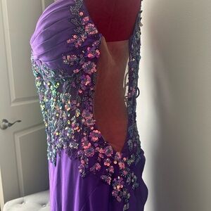 Amarra Purple Women's Dress